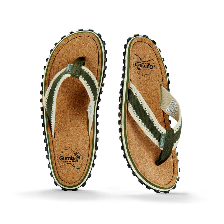 Corker - Thongs - Men's - Khaki