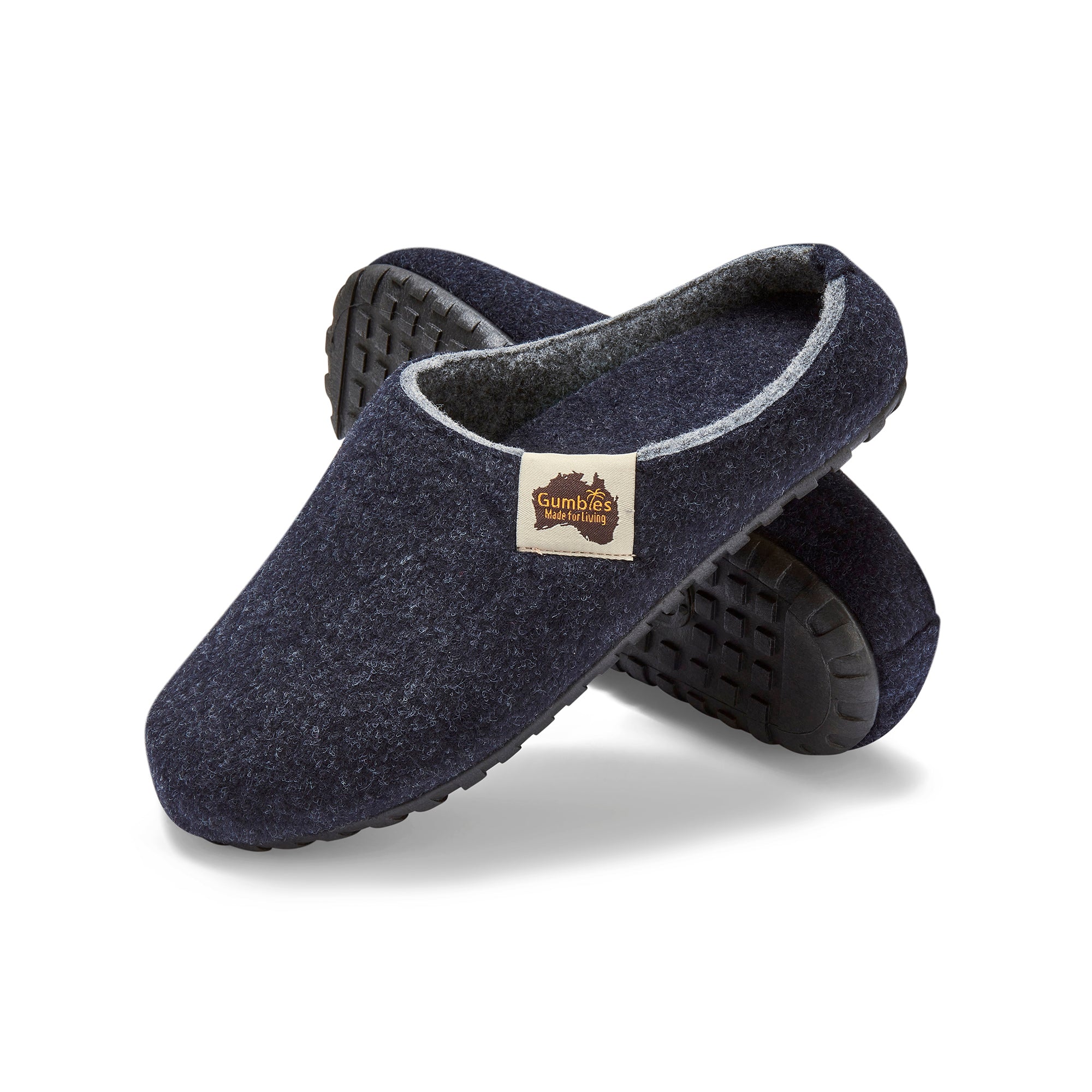 Outback - Men's - Navy & Grey â Gumbies Australia