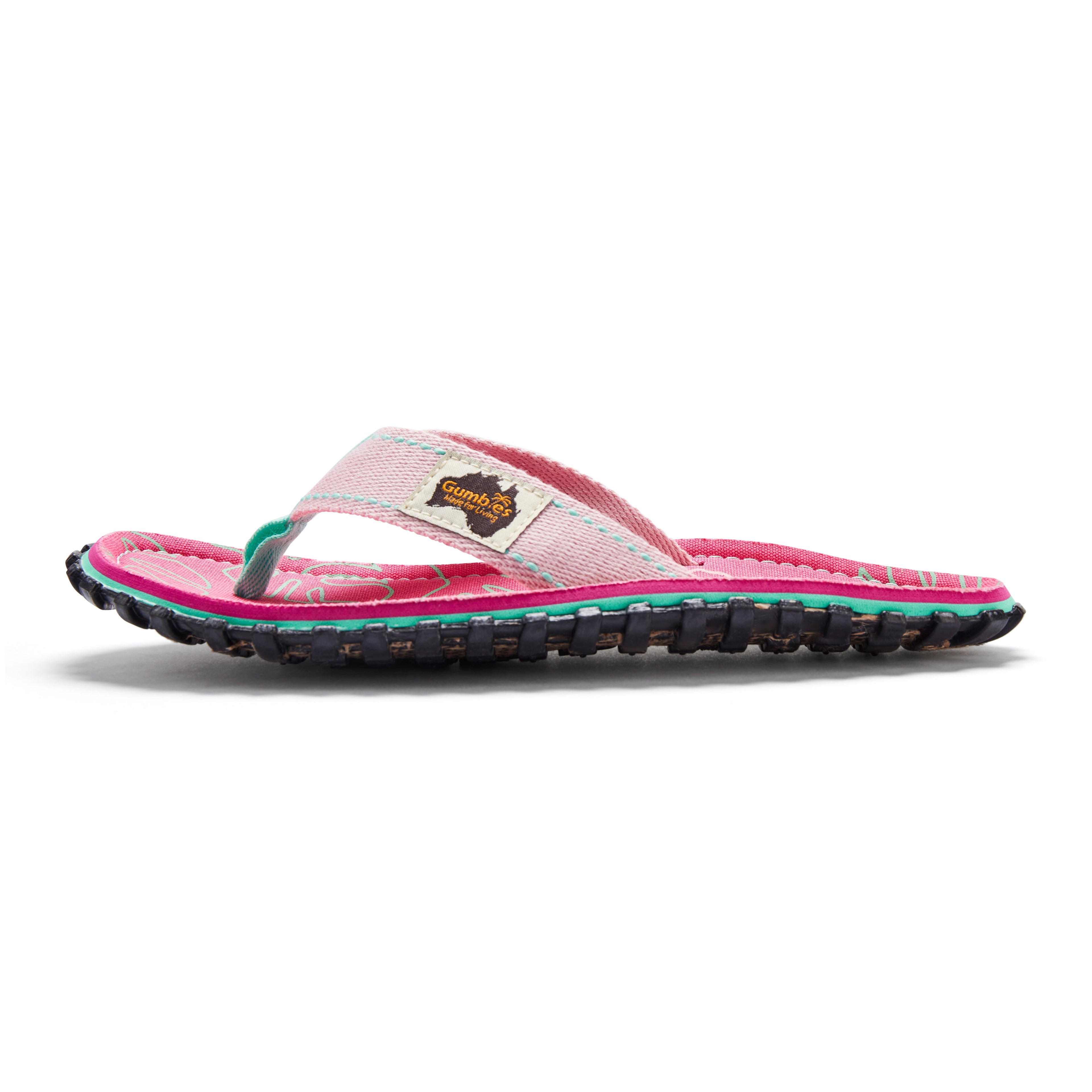 Islander Thongs - Women's - Blush Hibiscus