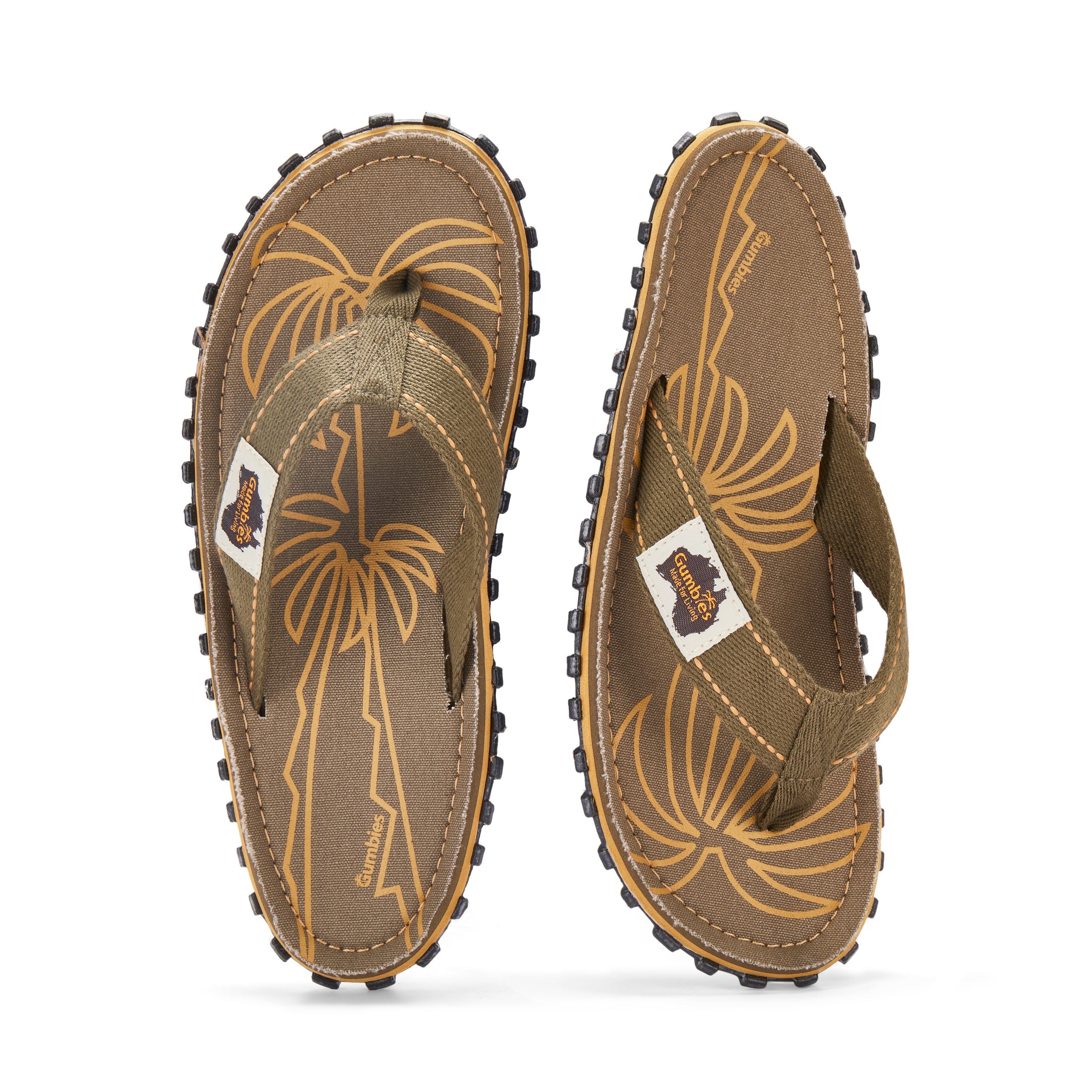 Islander Thongs - Women's - Palm Leaf Khaki