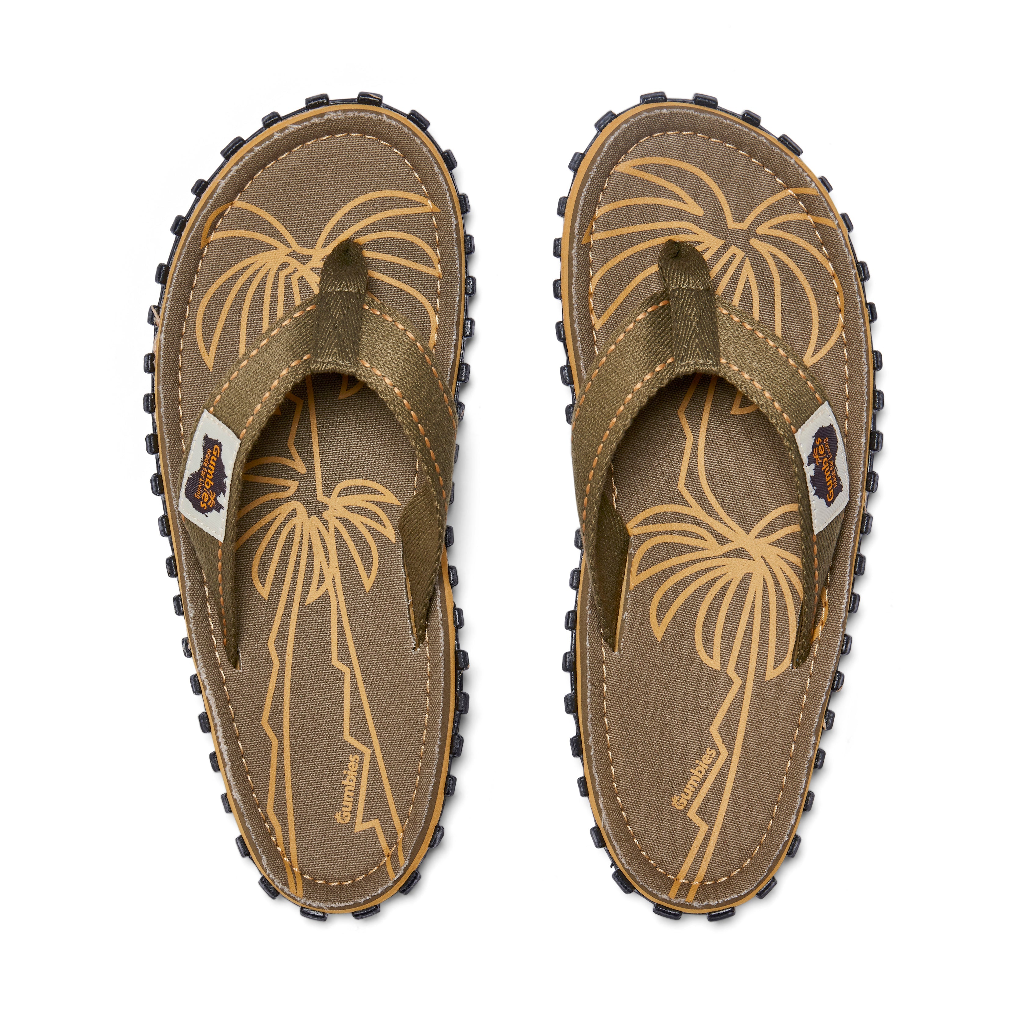 Islander Thongs - Men's - Palm Leaf Khaki
