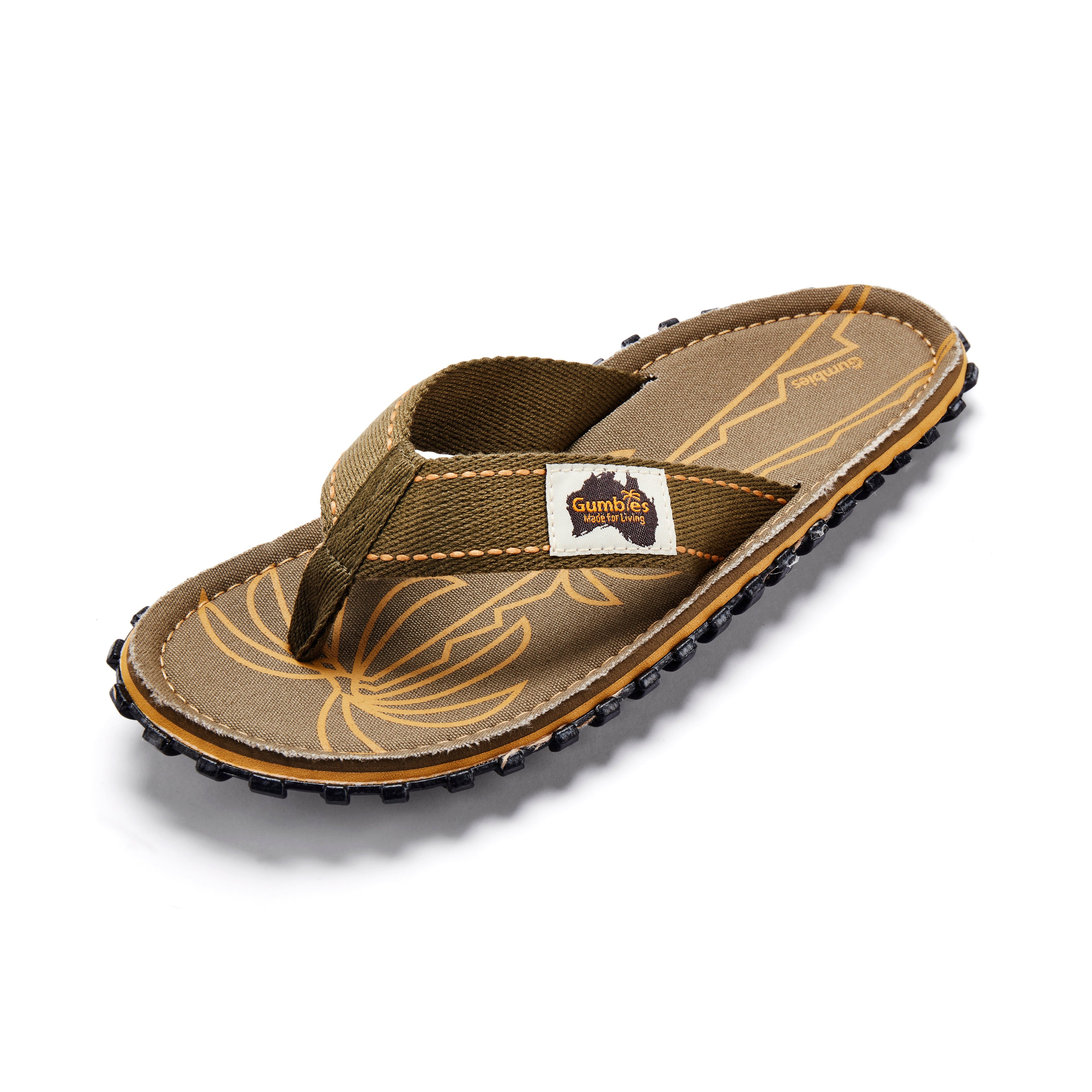 Islander Thongs - Women's - Palm Leaf Khaki
