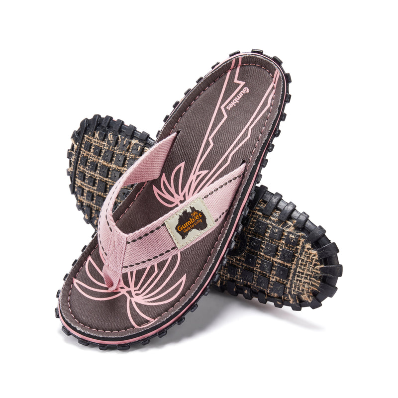 Islander Thongs - Women's - Palm Leaf Grey