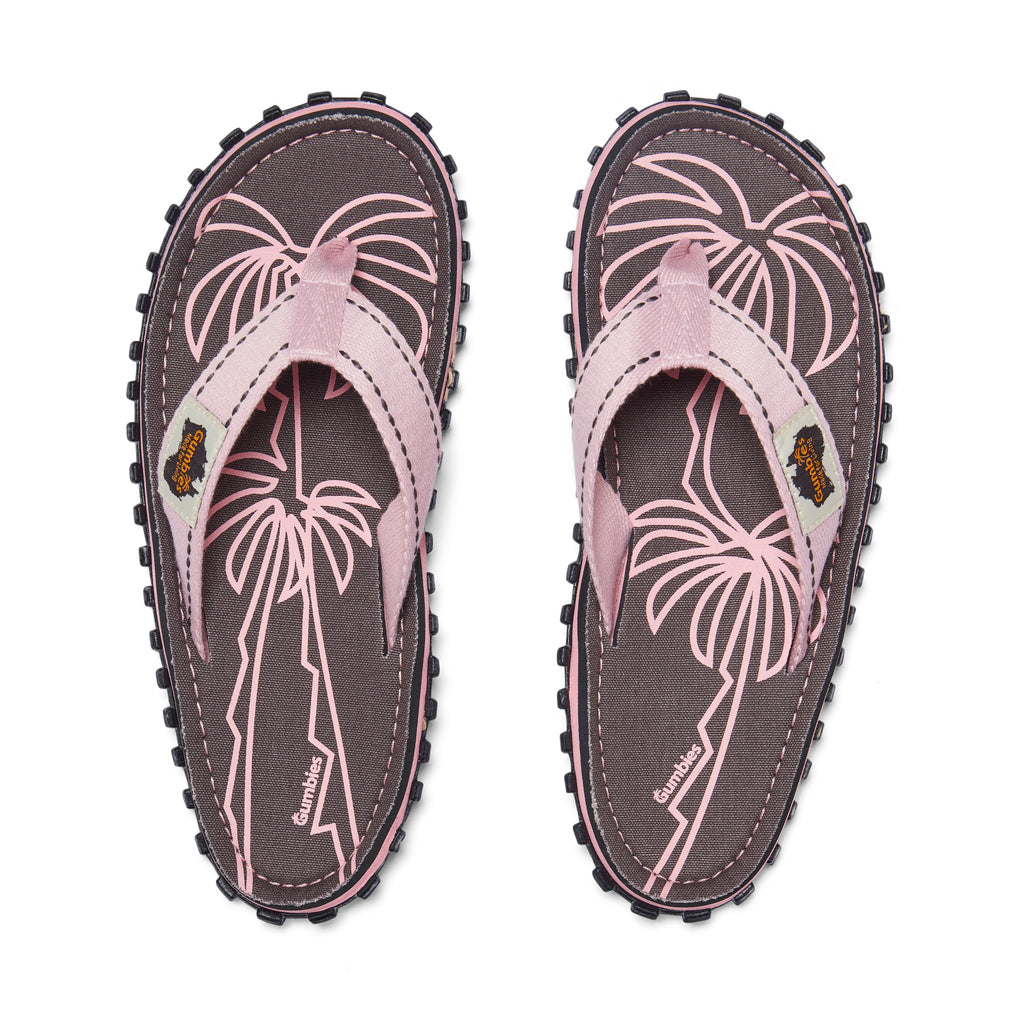 Islander Thongs - Women's - Palm Leaf Grey