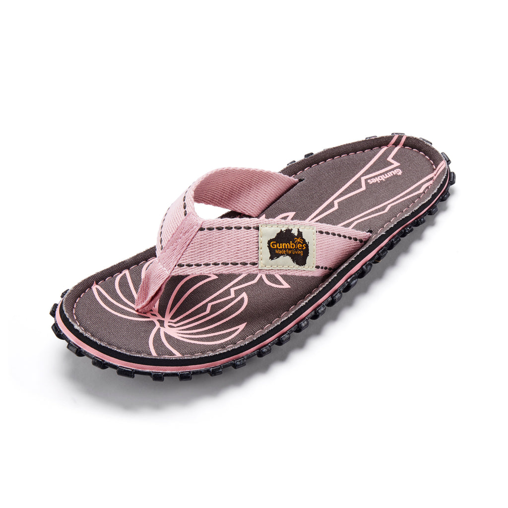 Islander Thongs - Women's - Palm Leaf Grey