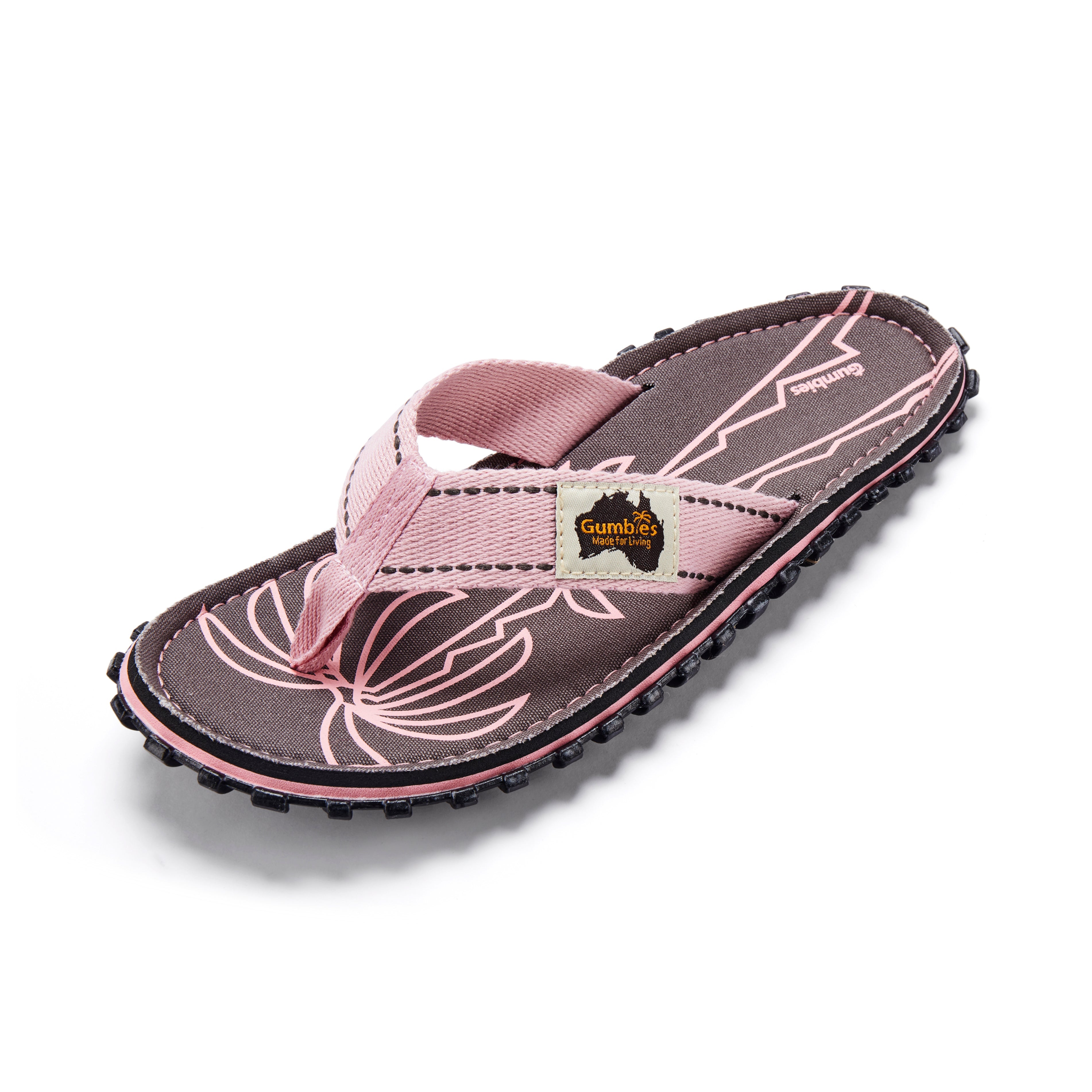 Islander Thongs - Women's - Palm Leaf Grey