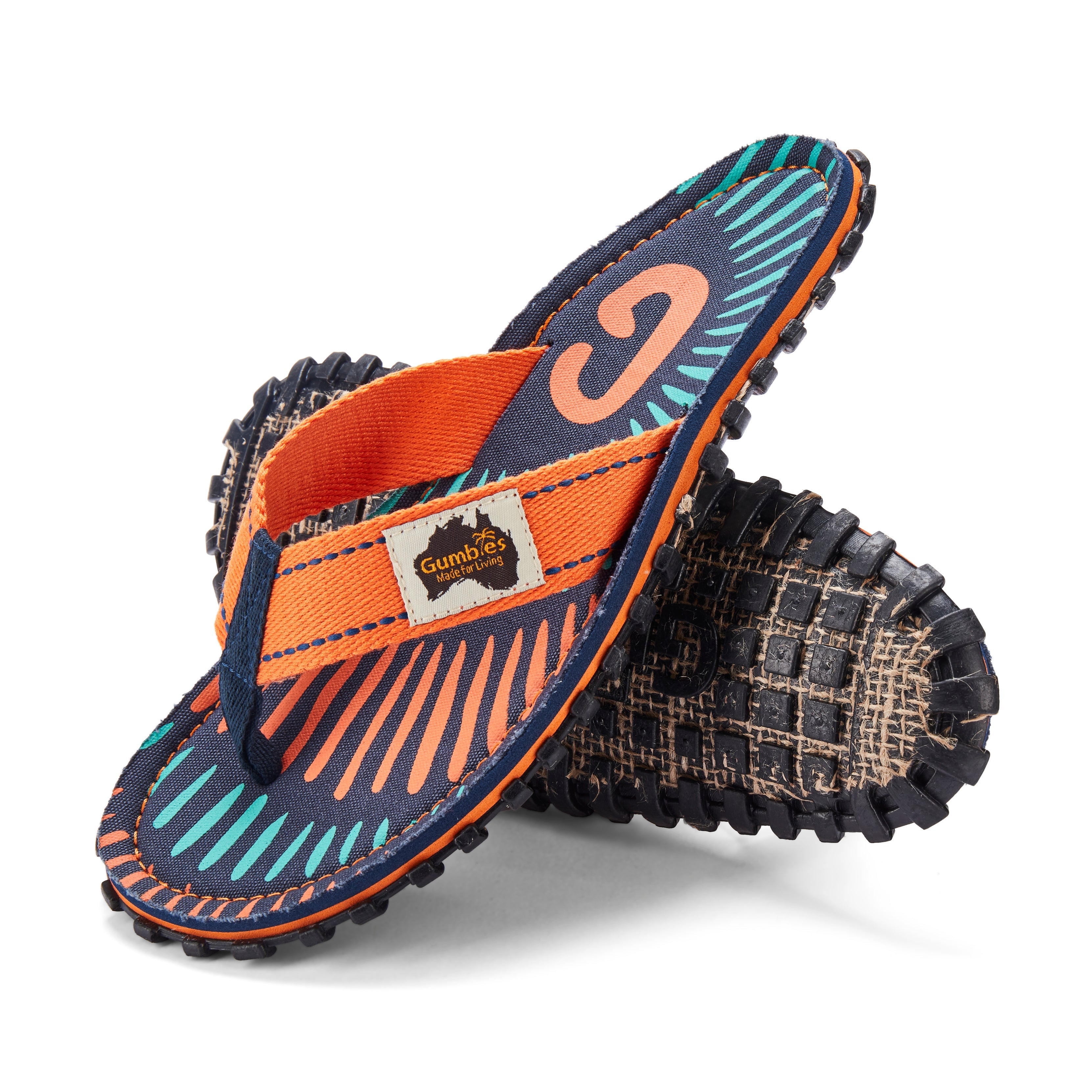 Islander Thongs - Women's -Tangerine Burst