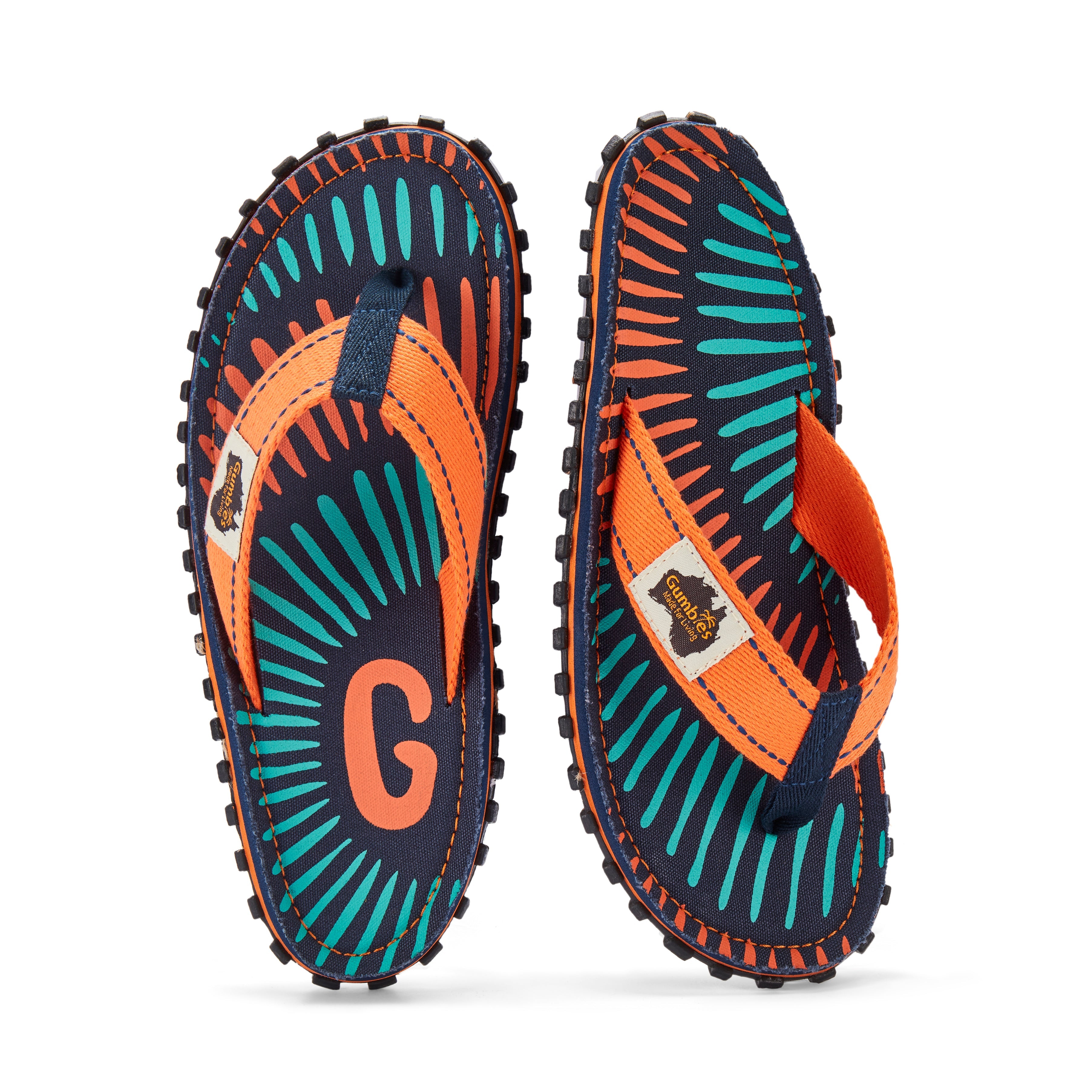 Islander Thongs - Women's -Tangerine Burst