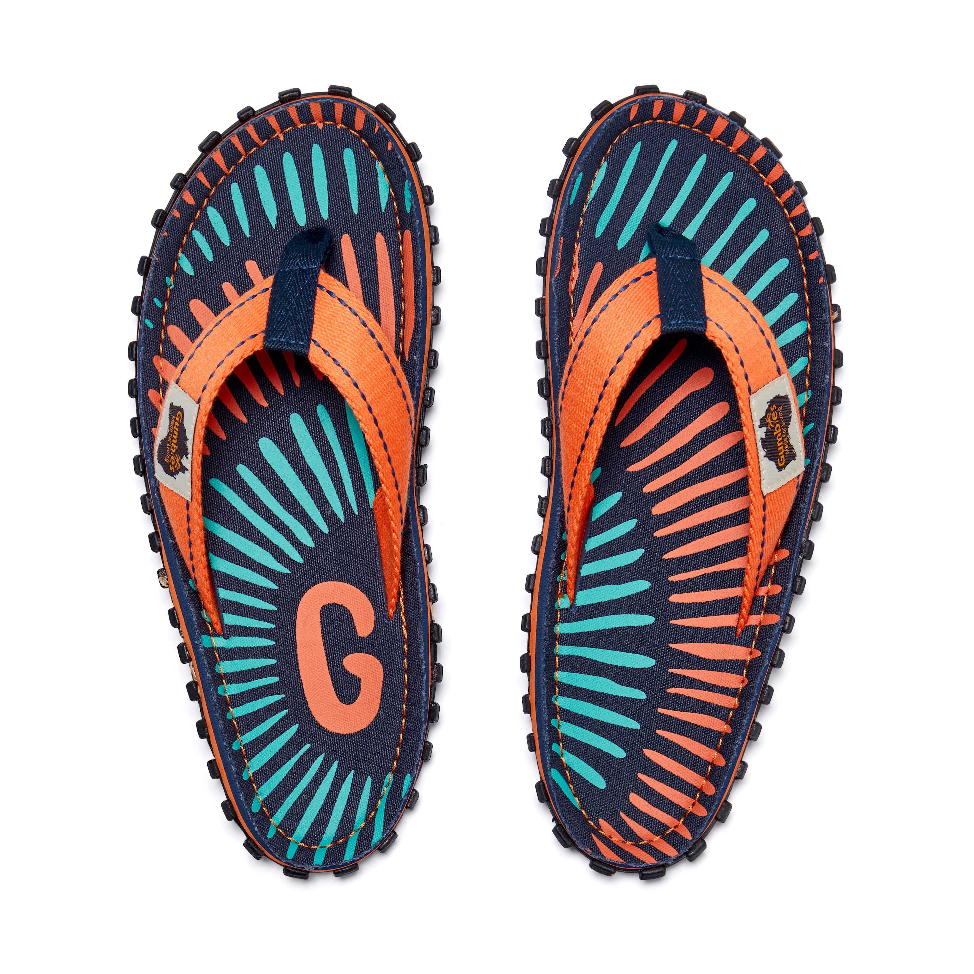 Islander Thongs - Women's -Tangerine Burst