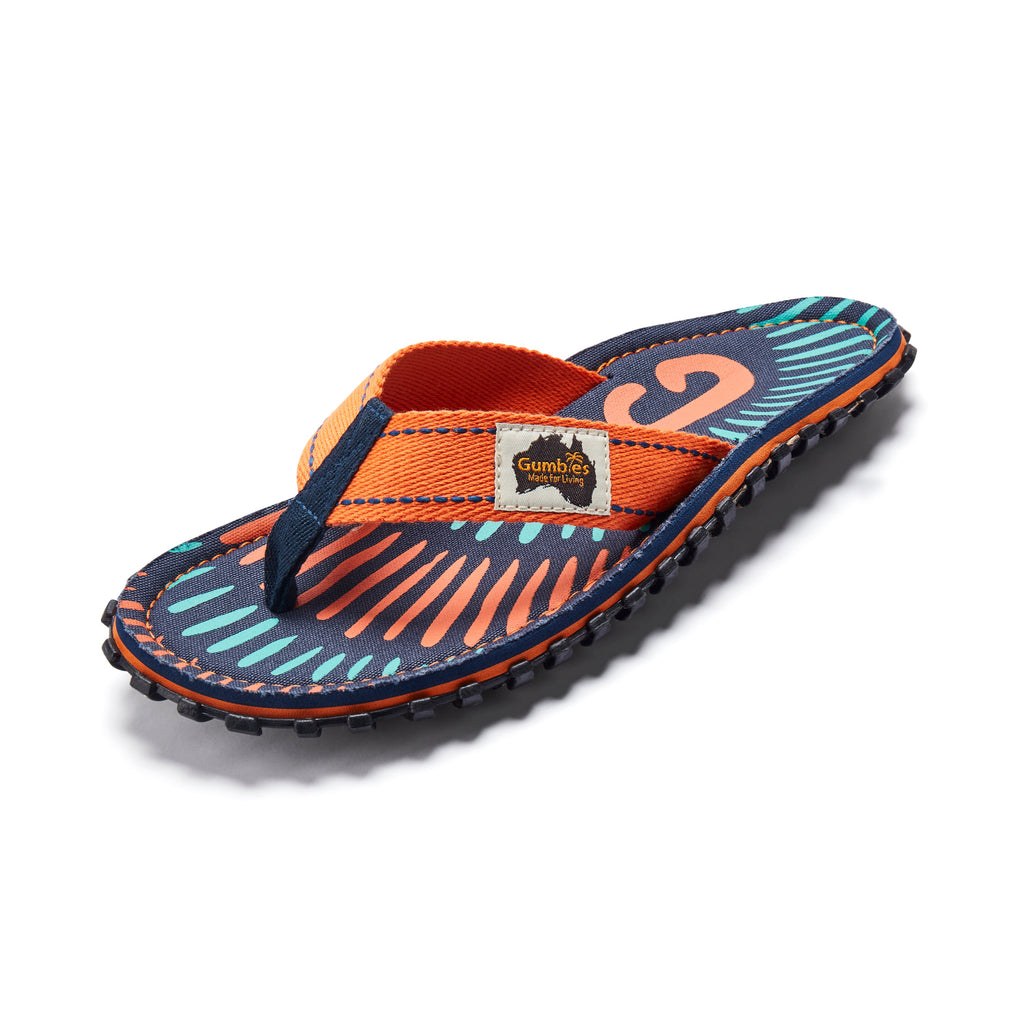 Islander Thongs - Men's - Tangerine Burst