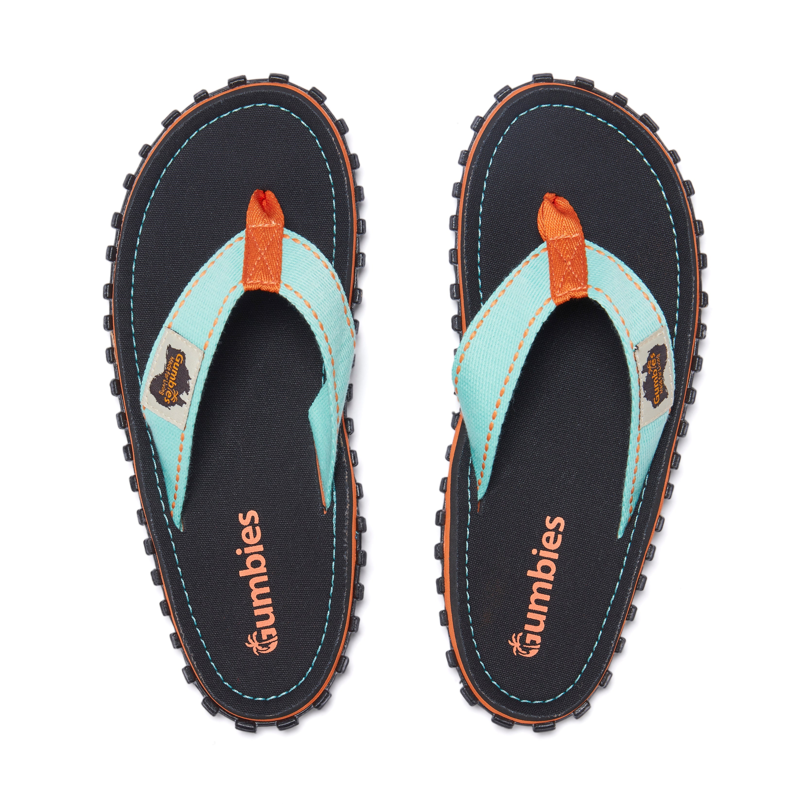 Islander Thongs - Women's - Tricolor Black