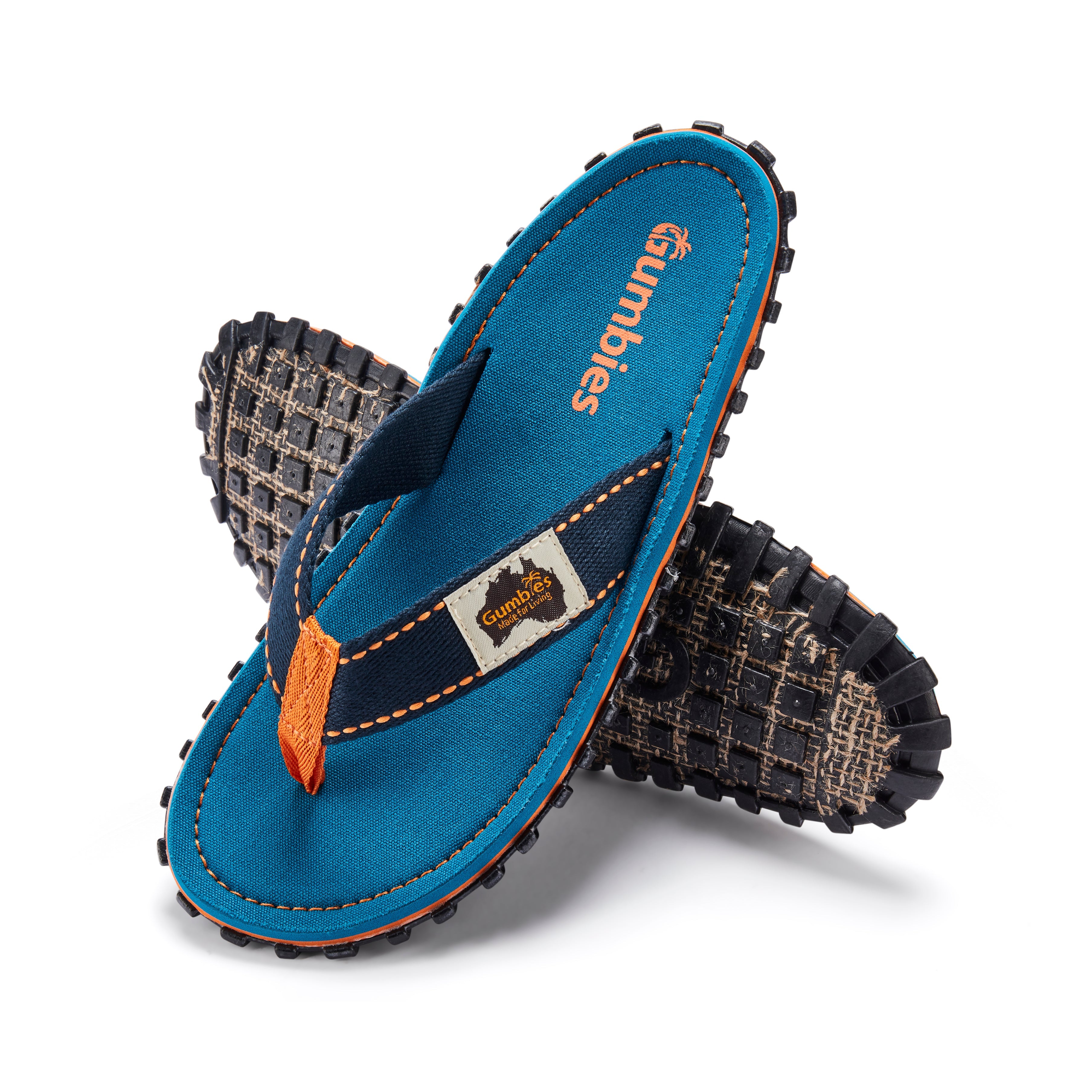 Islander Thongs - Women's - Tricolor Blue