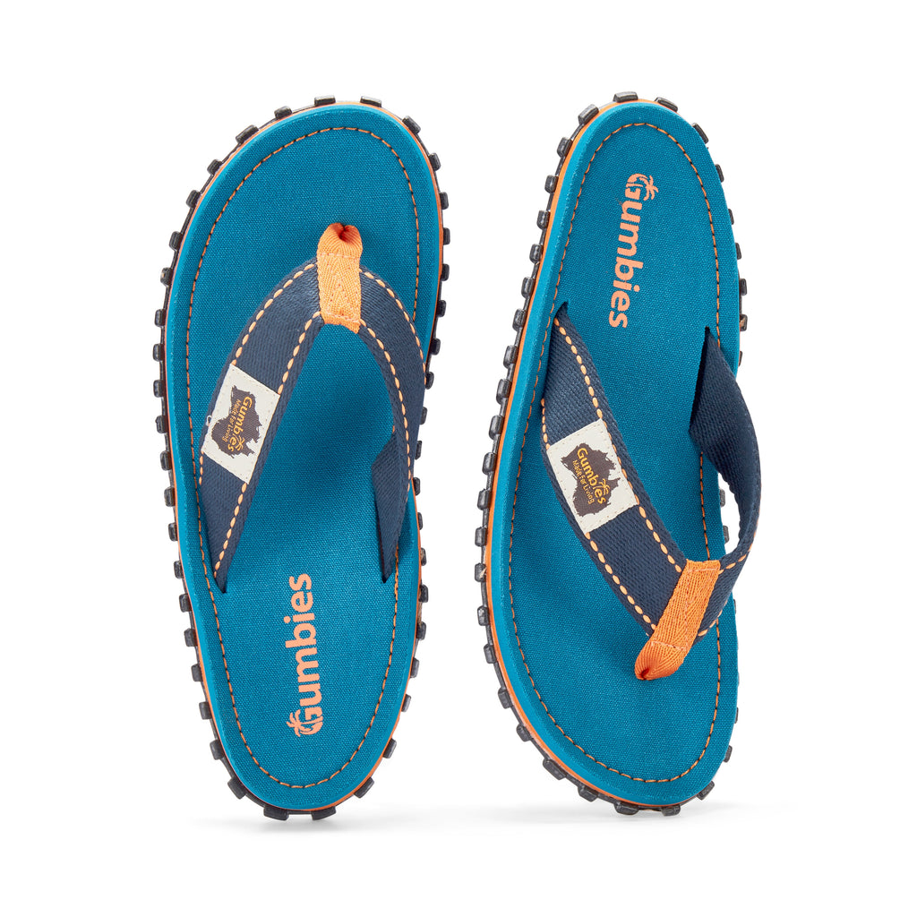 Islander Thongs - Women's - Tricolor Blue