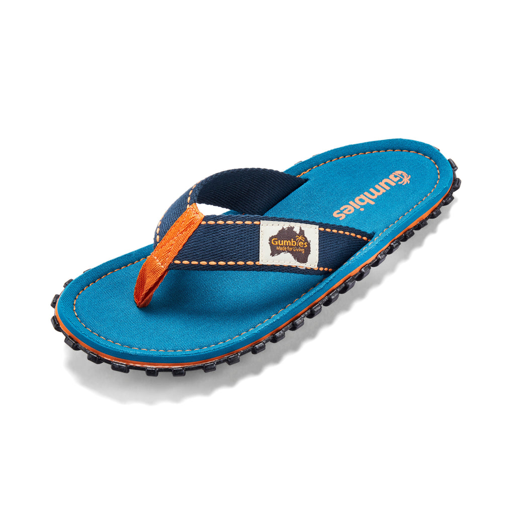 Islander Thongs - Women's - Tricolor Blue