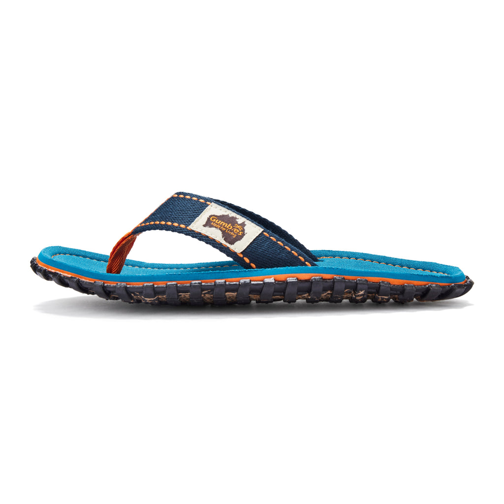 Islander Thongs - Men's - Tricolor Blue