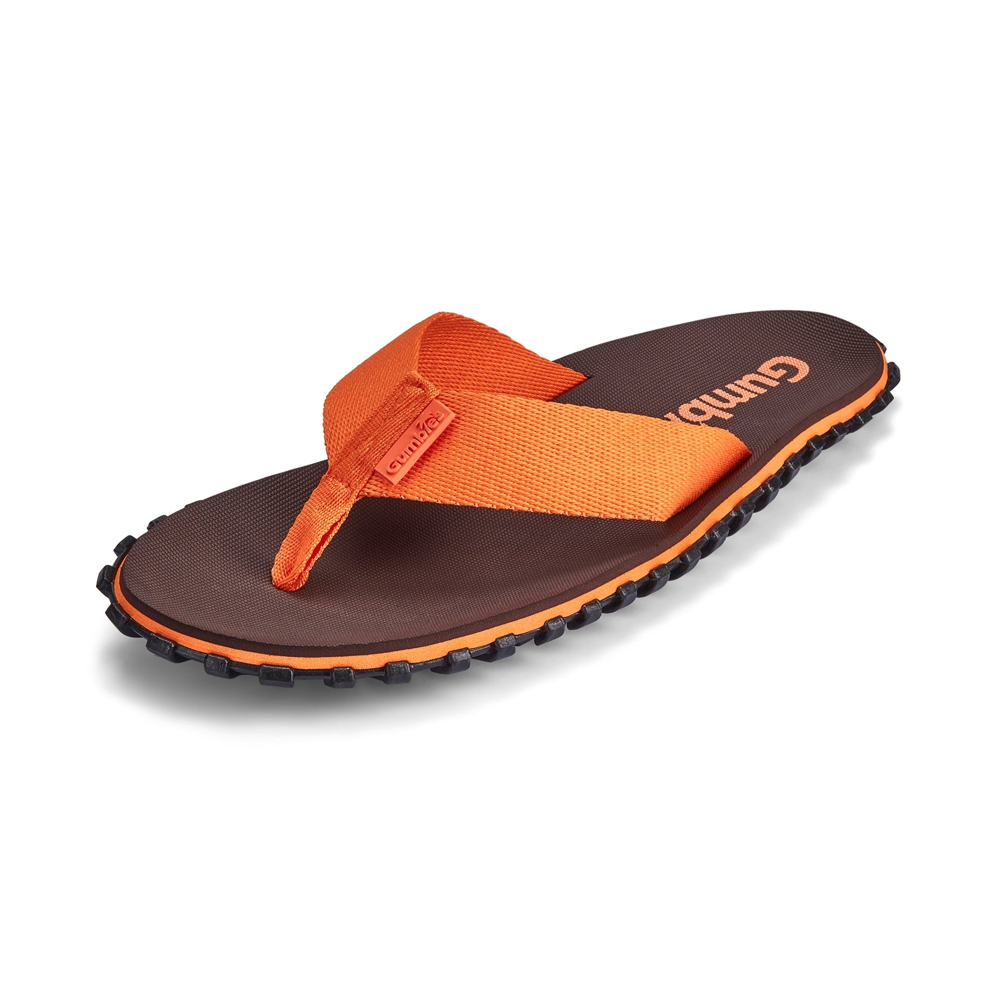 Duckbill Thongs - Men's - Brown & Orange