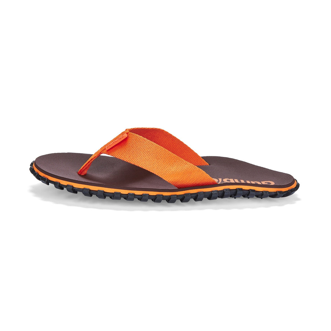 Duckbill Thongs - Men's - Brown & Orange