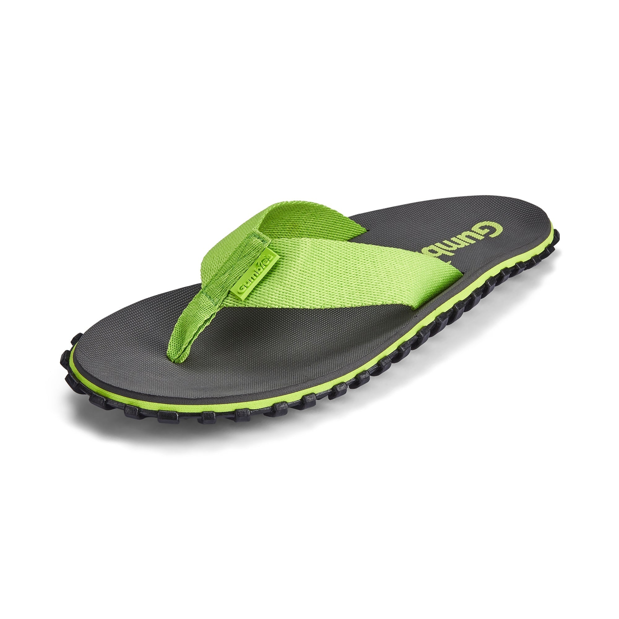 Duckbill Thongs - Men's - Grey & Lime