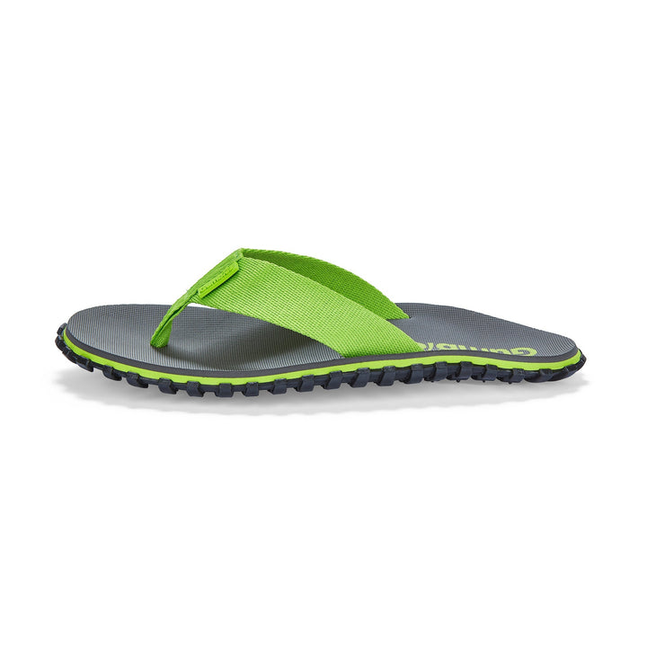 Duckbill Thongs - Men's - Grey & Lime