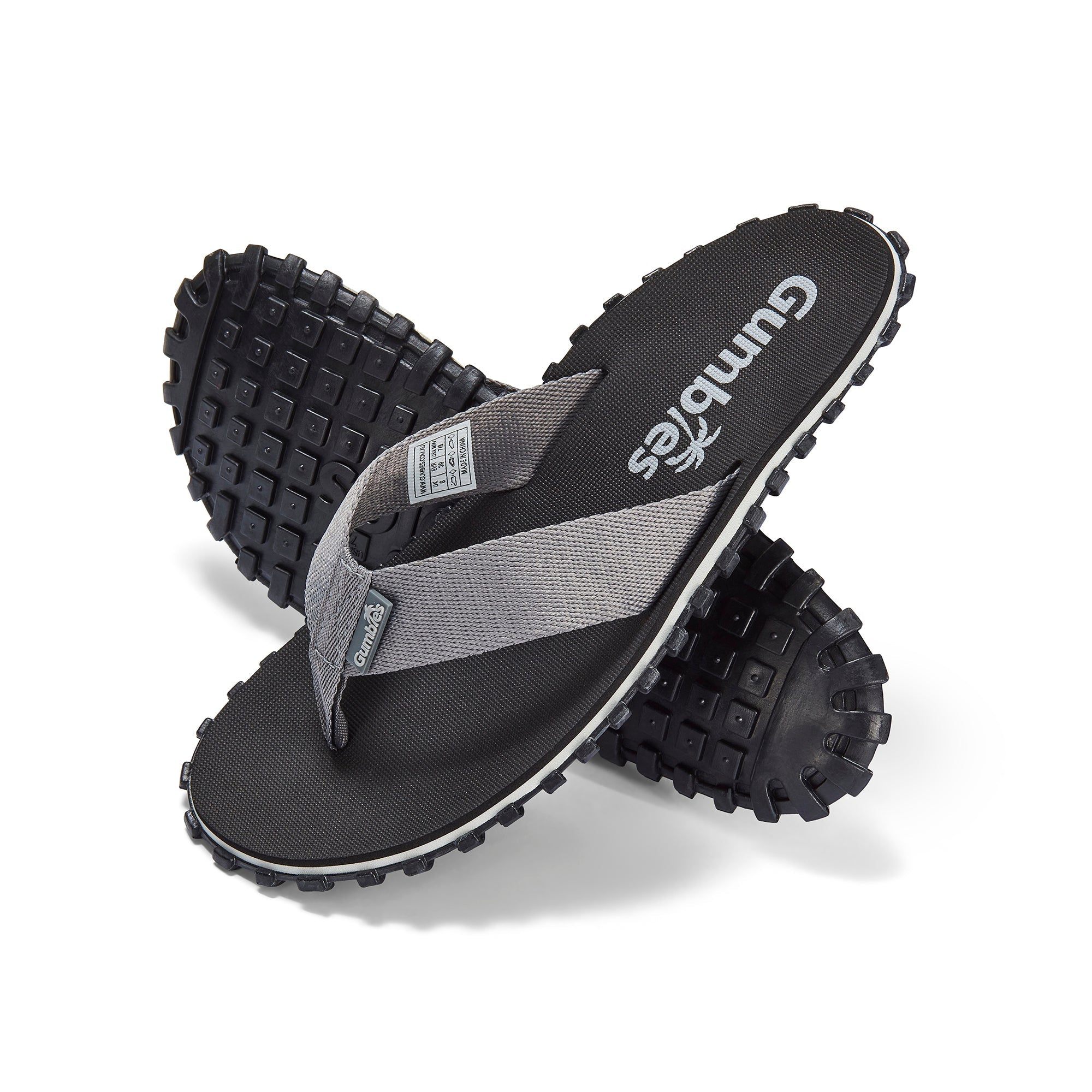 Duckbill - Thongs - Women's - Black & Grey