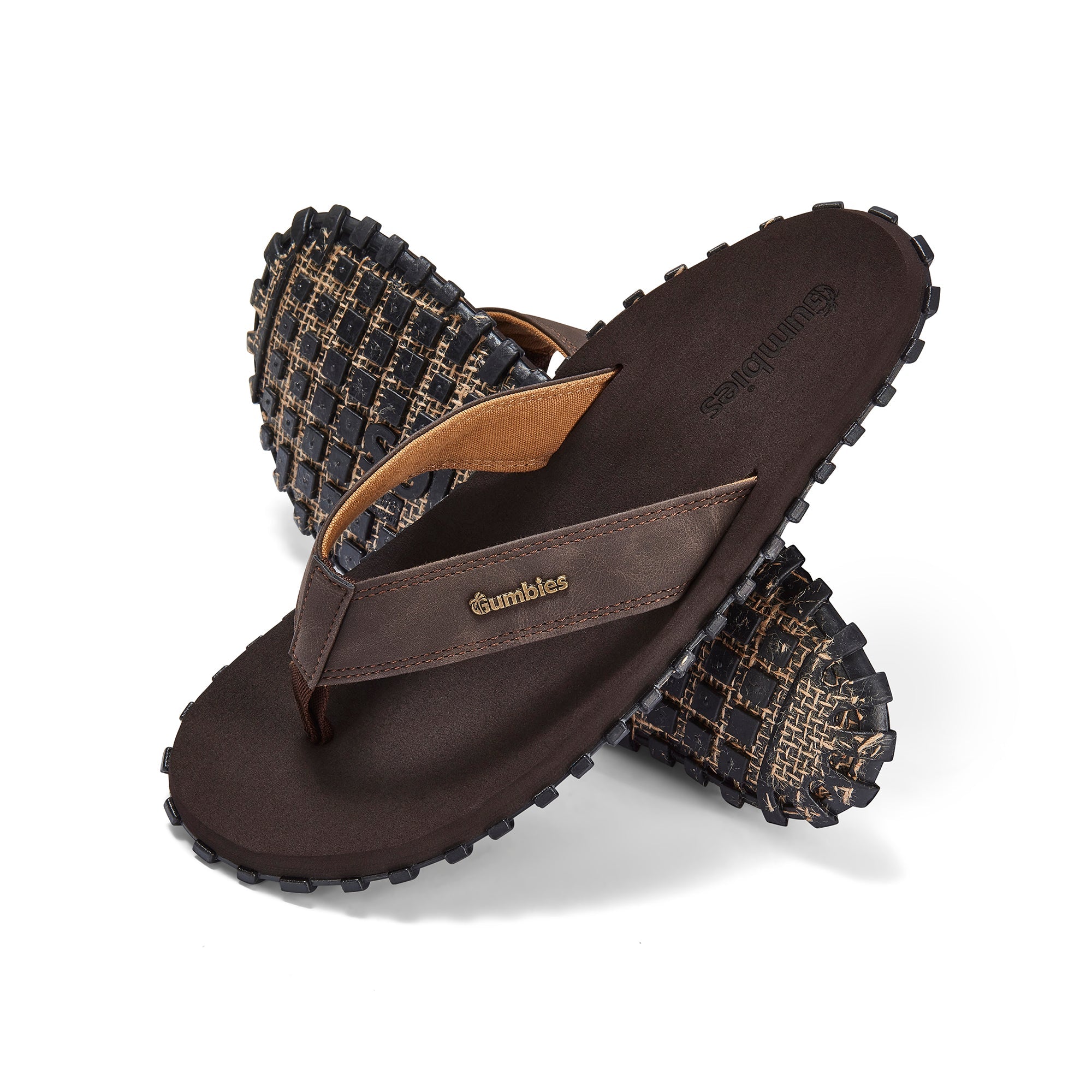 Vegovert Thongs - Men's - Brown