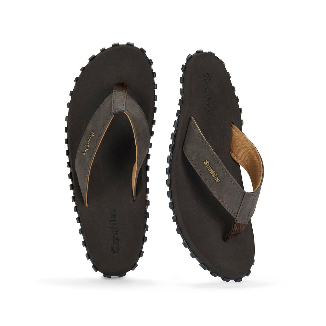 Vegovert Thongs - Men's - Brown