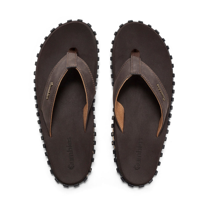 Vegovert Thongs - Men's - Brown