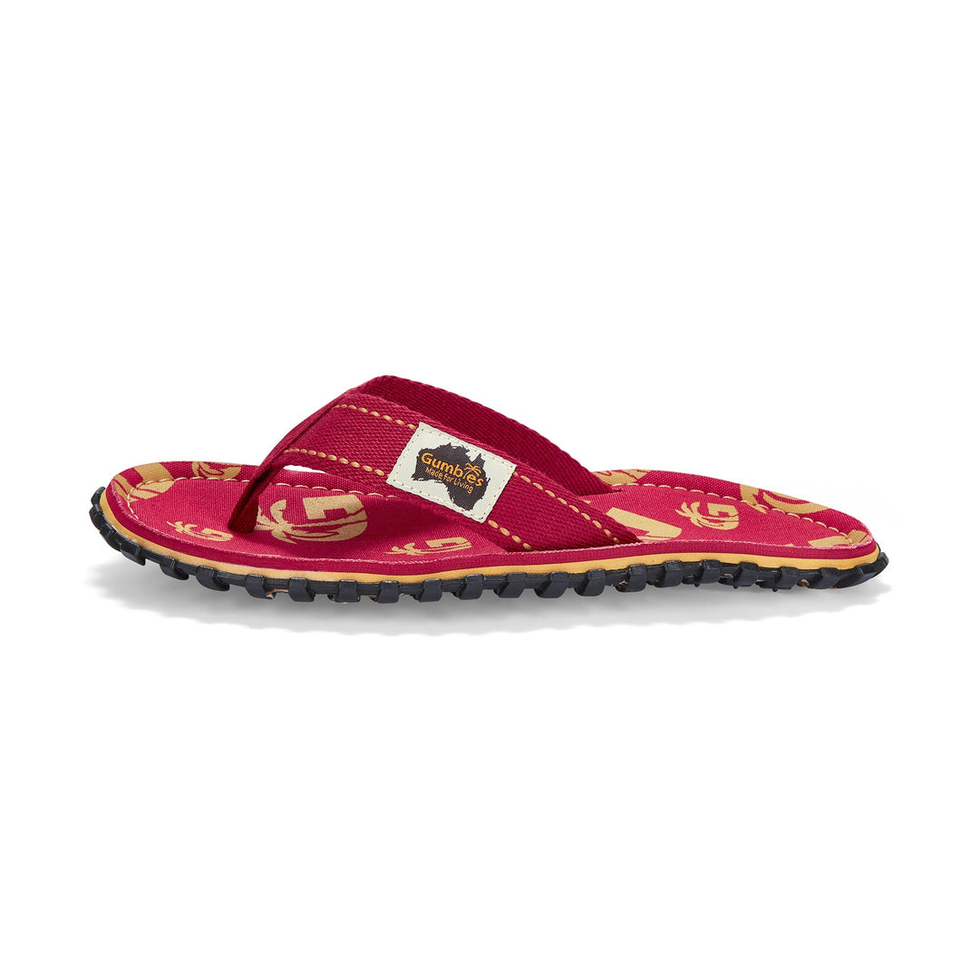 Islander Thongs - Men's - Red Muti G