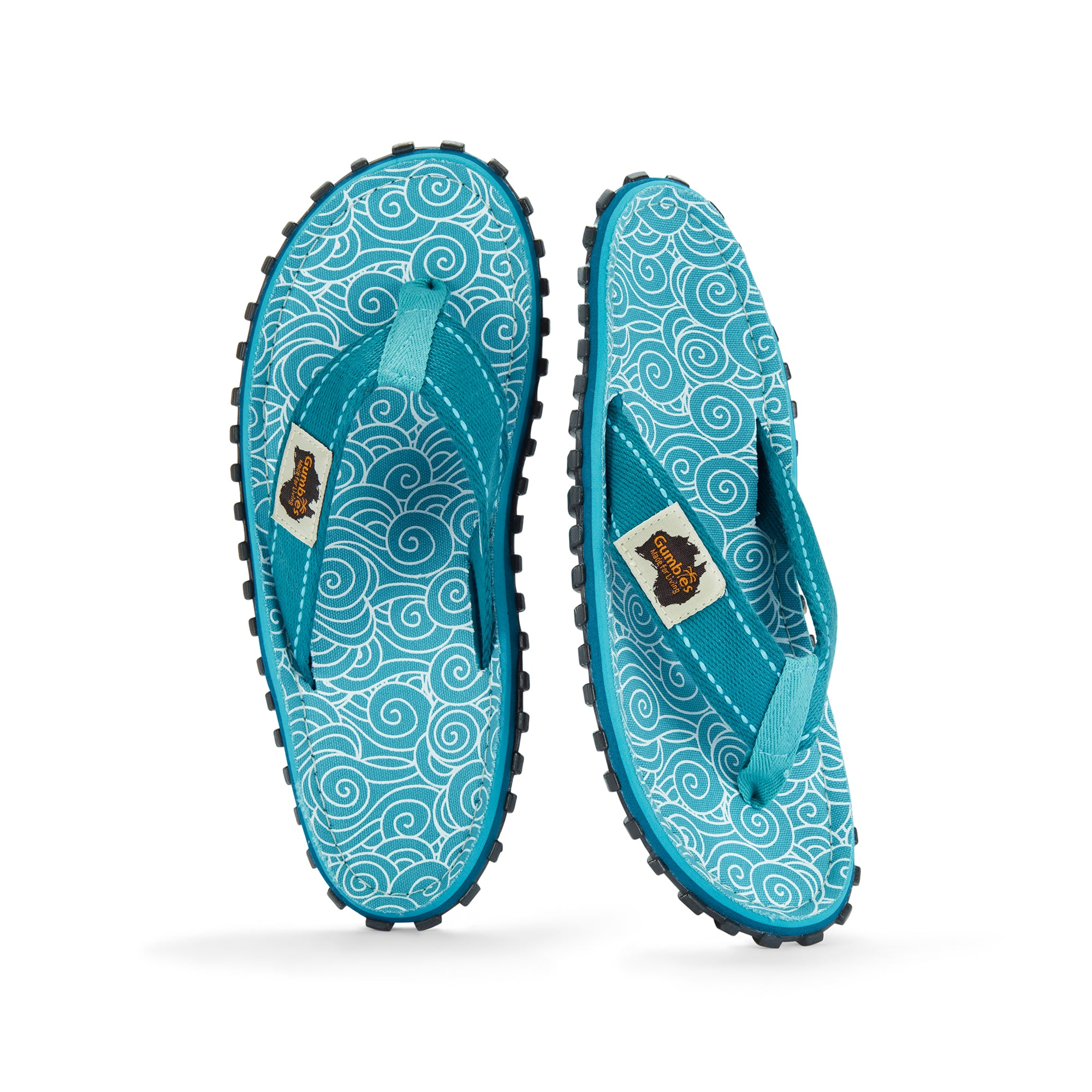 Islander Thongs - Women's - Turquoise Swirls