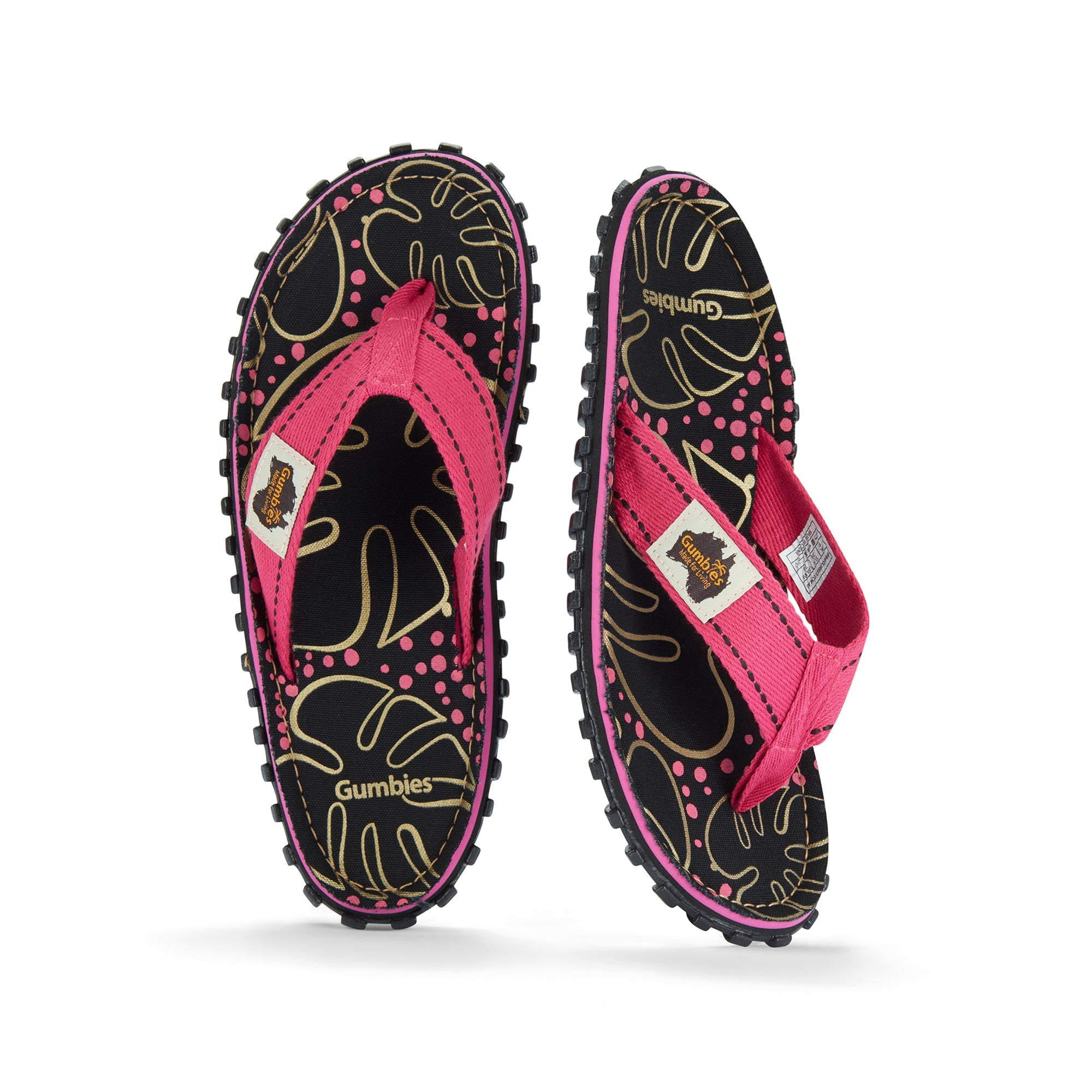 Islander Thongs - Women's - Tropical Black