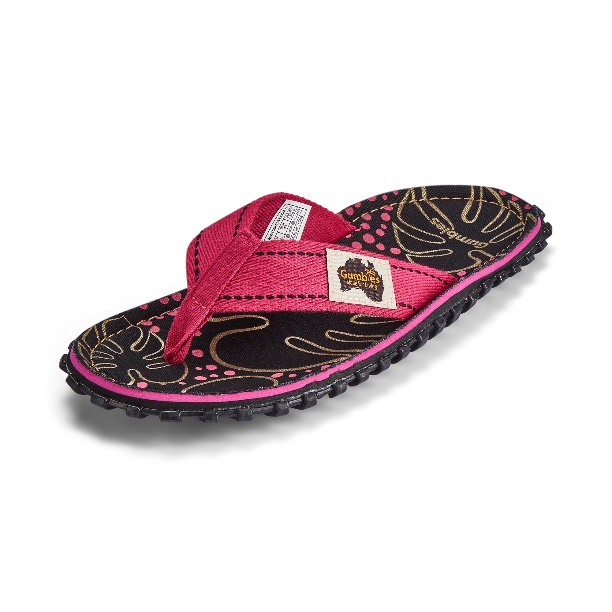 Islander Thongs - Women's - Tropical Black