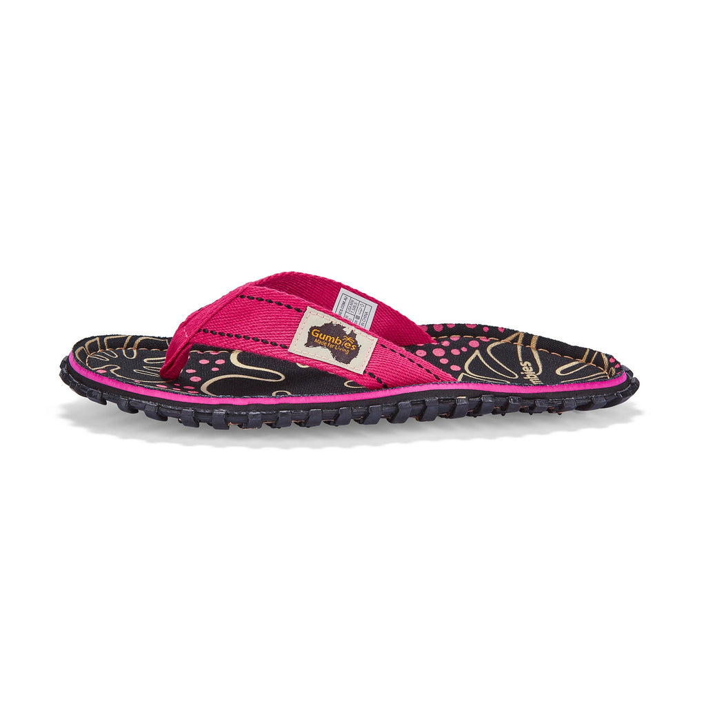 Islander Thongs - Women's - Tropical Black