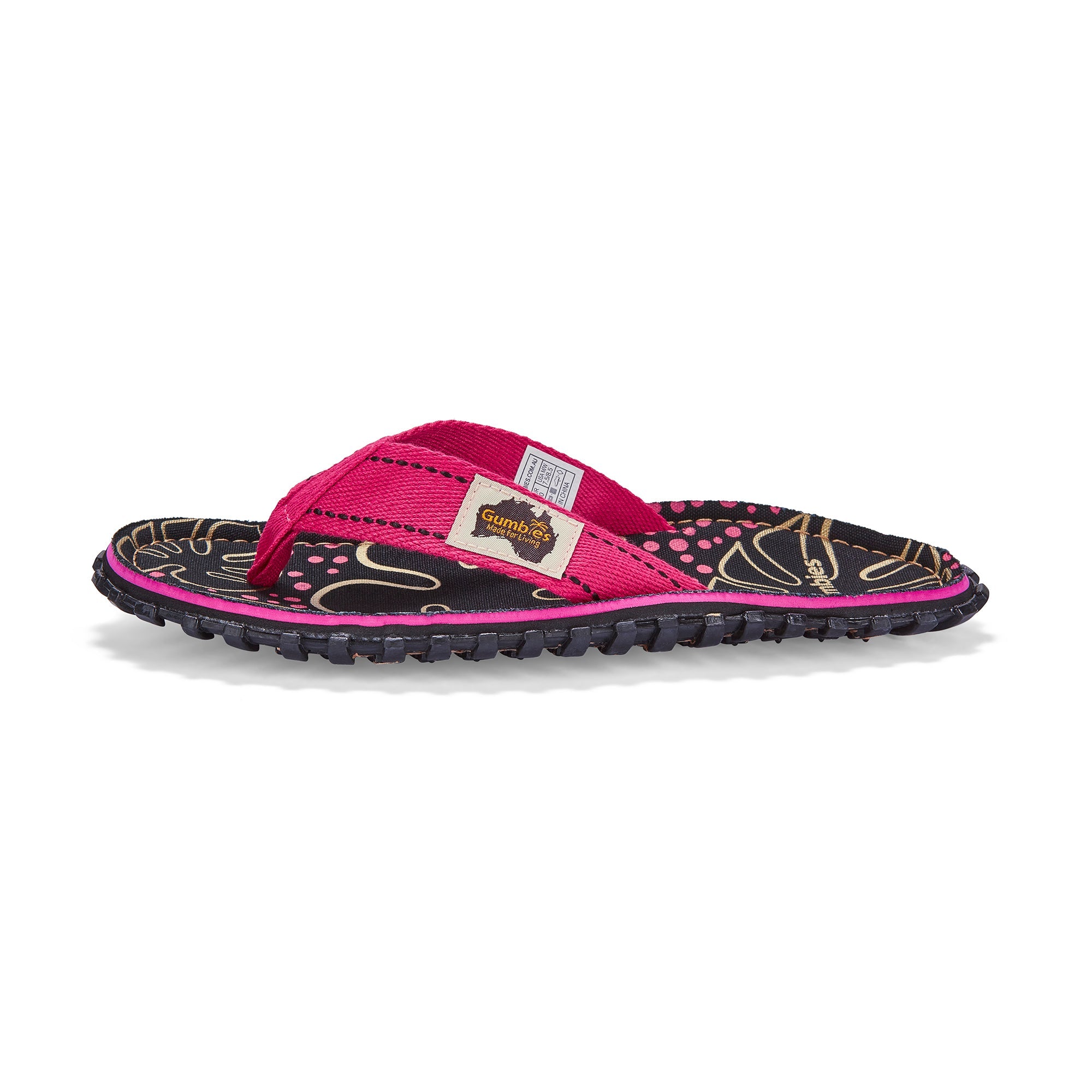 Islander Thongs - Women's - Tropical Black