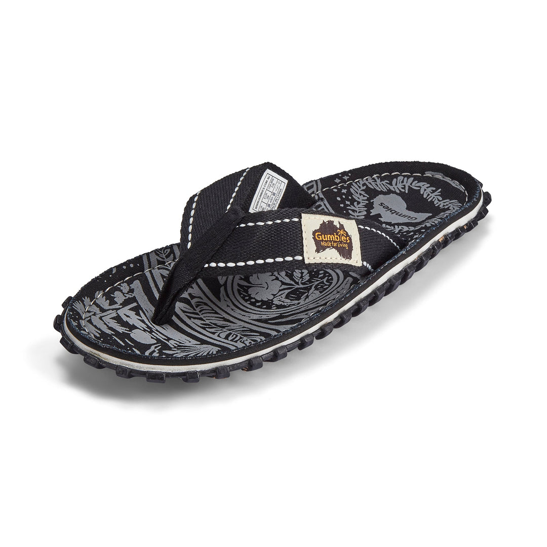 Islander Thongs - Men's - Midnight Black