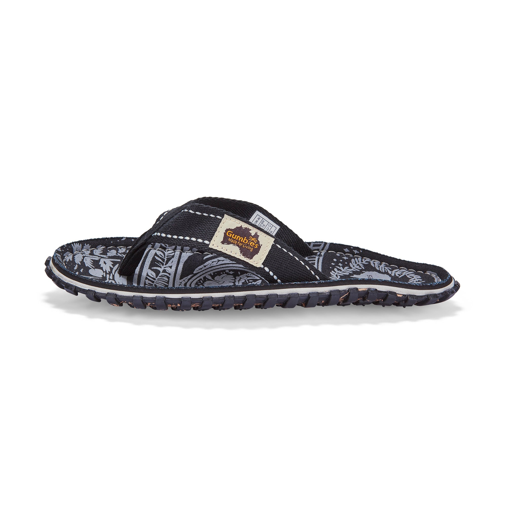 Islander Thongs - Men's - Midnight Black