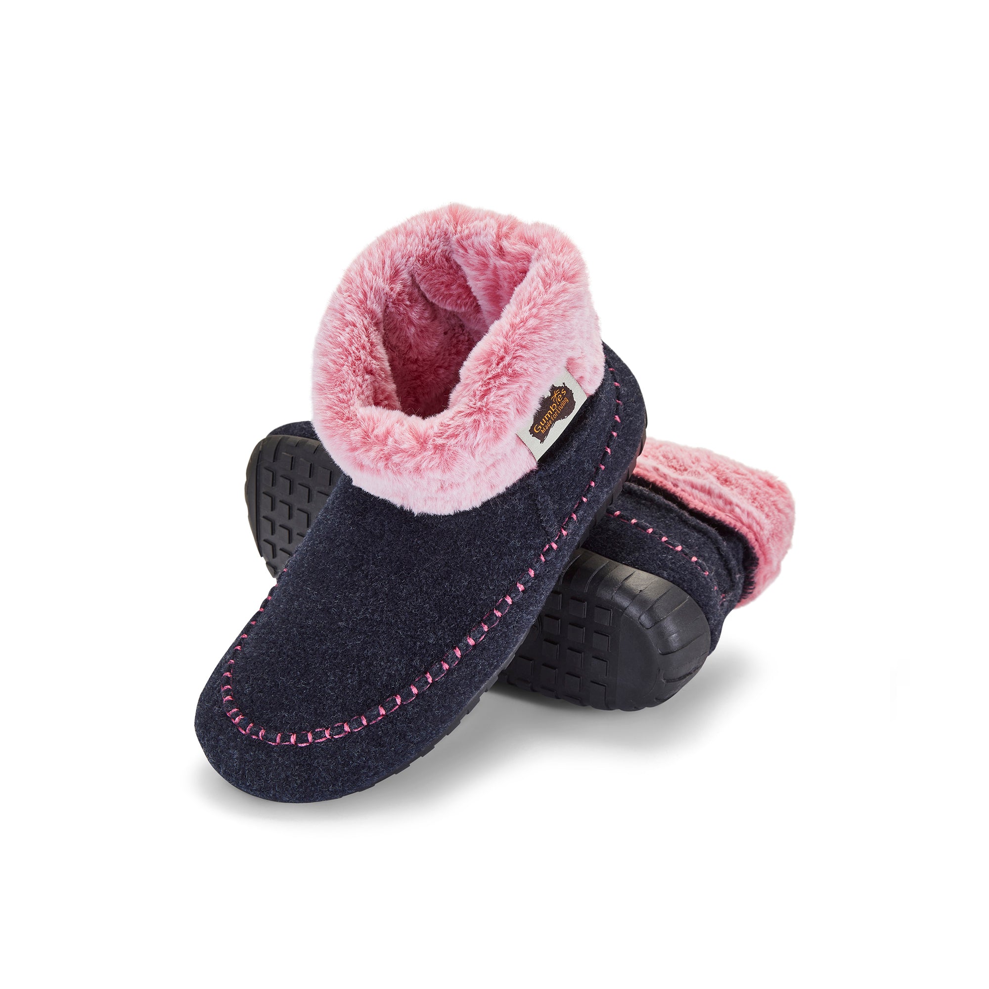Ossa High - Women's - Navy & Pink