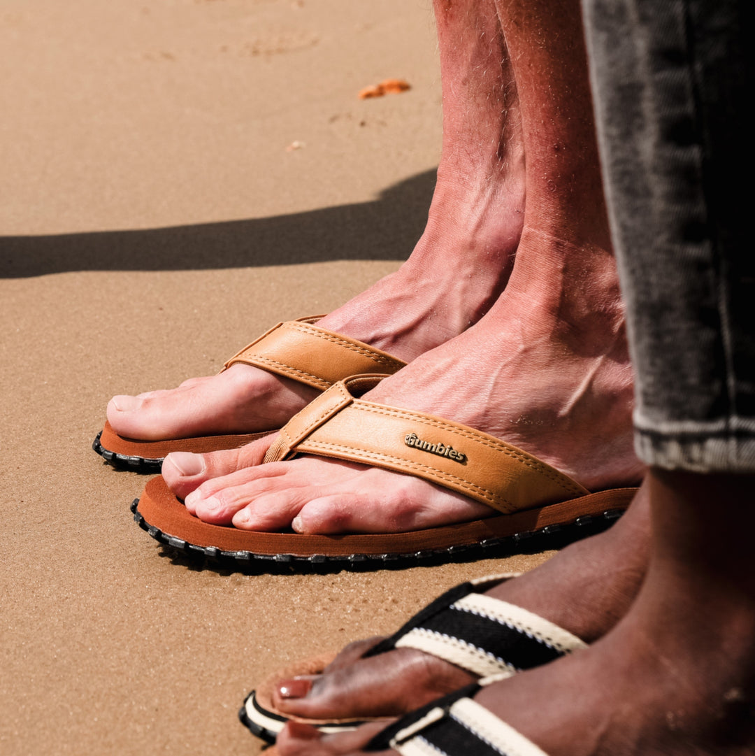 Vegovert Thongs - Men's - Tan