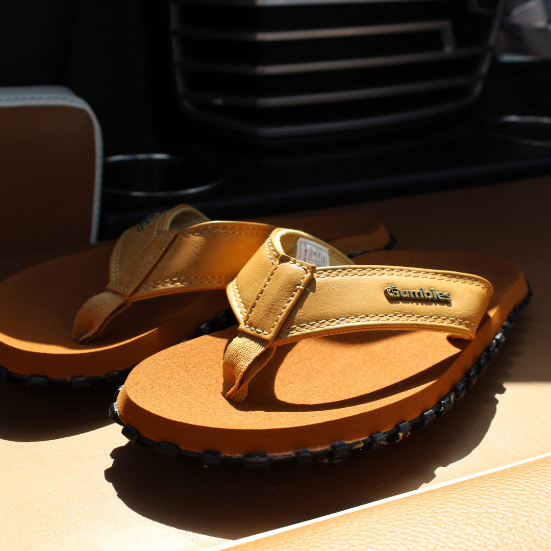 Vegovert Thongs - Men's - Tan