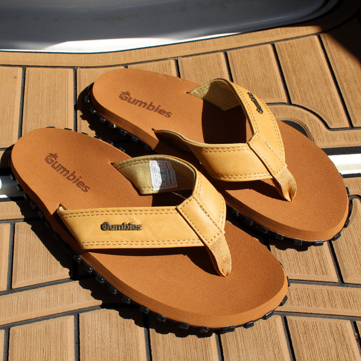 Vegovert Thongs - Men's - Tan