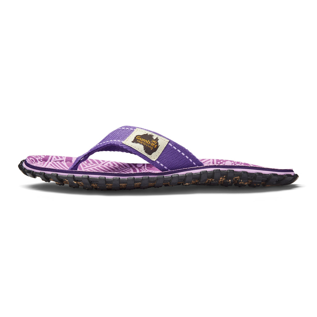 Islander Thongs - Women's - Purple Signature