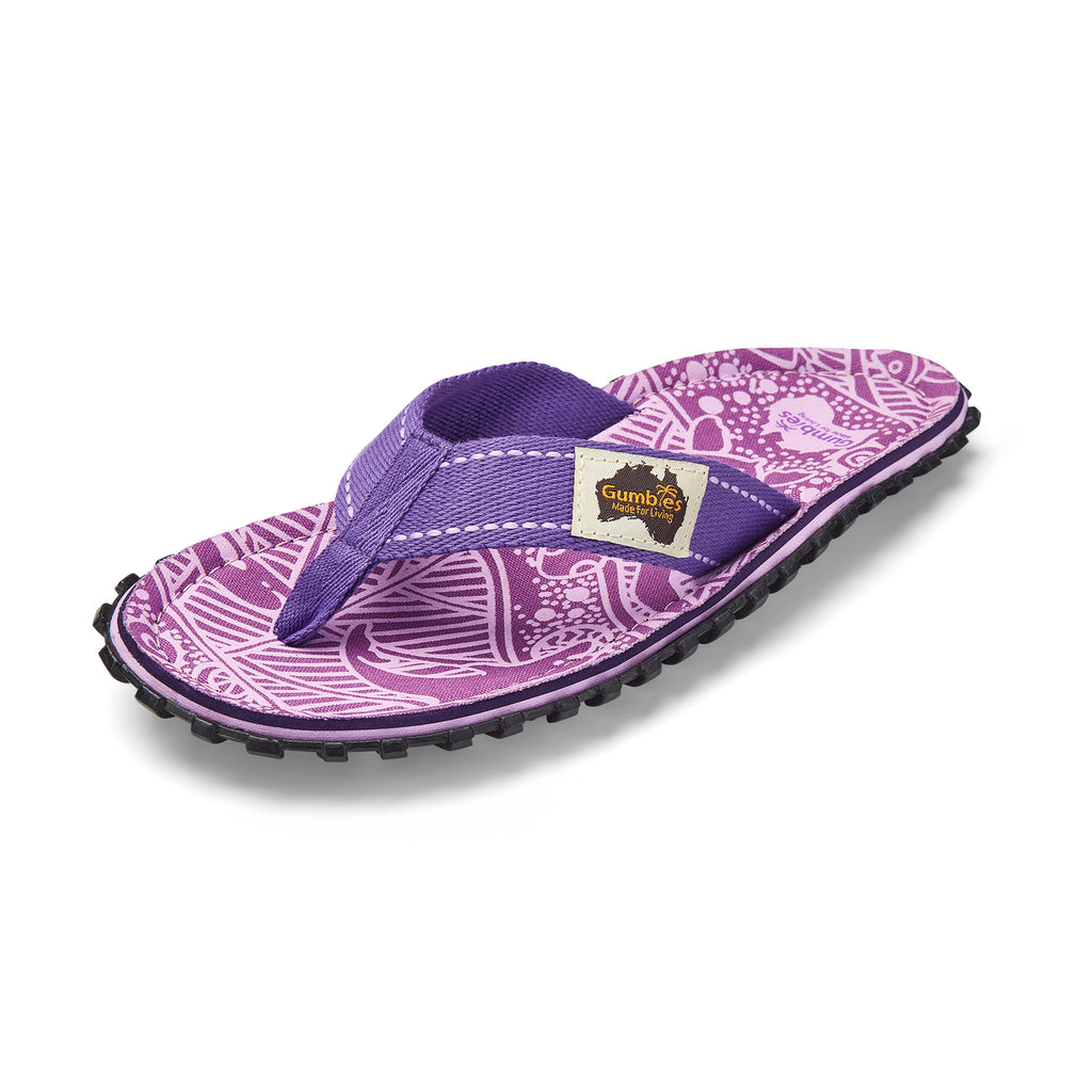 Islander Thongs - Women's - Purple Signature