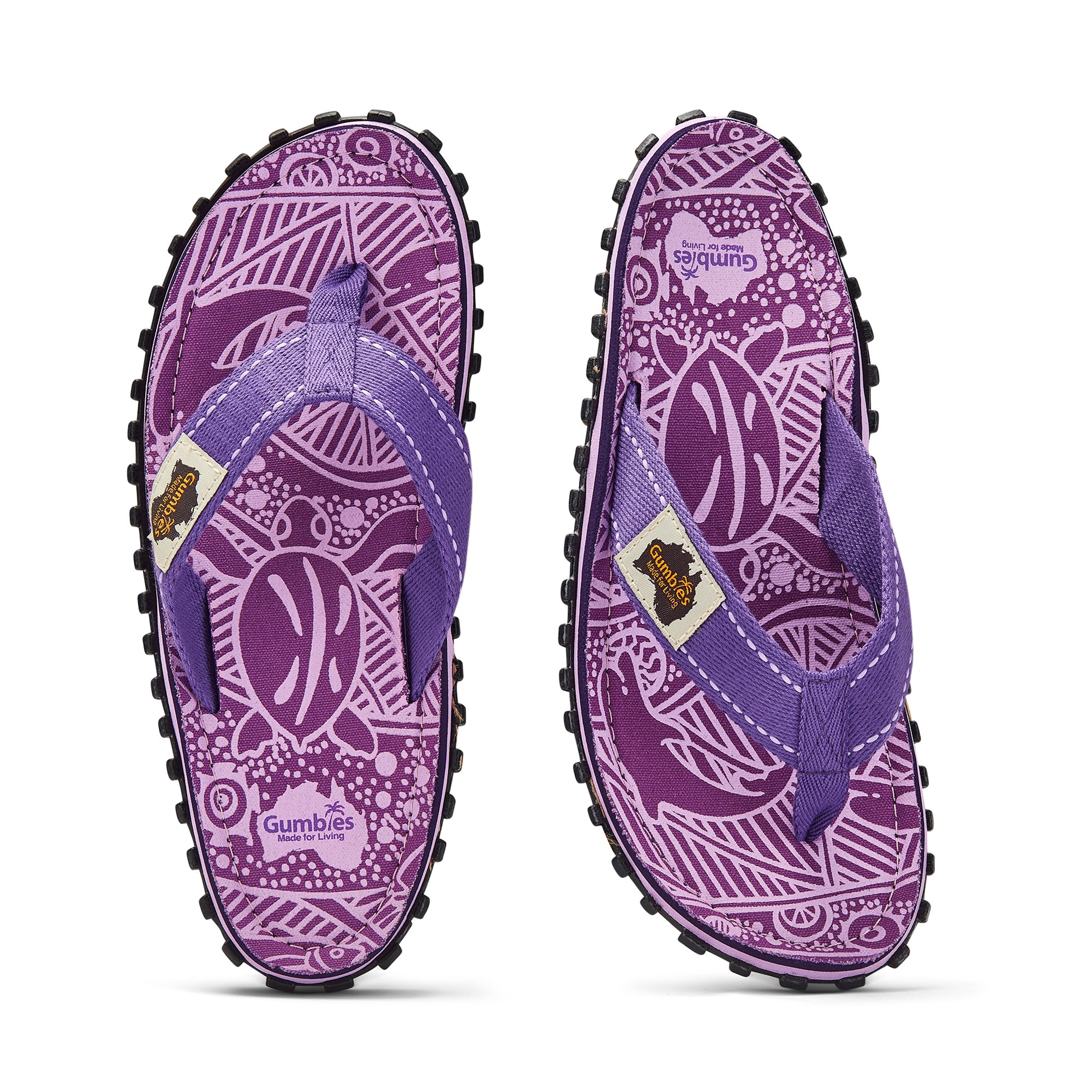 Islander Thongs - Women's - Purple Signature
