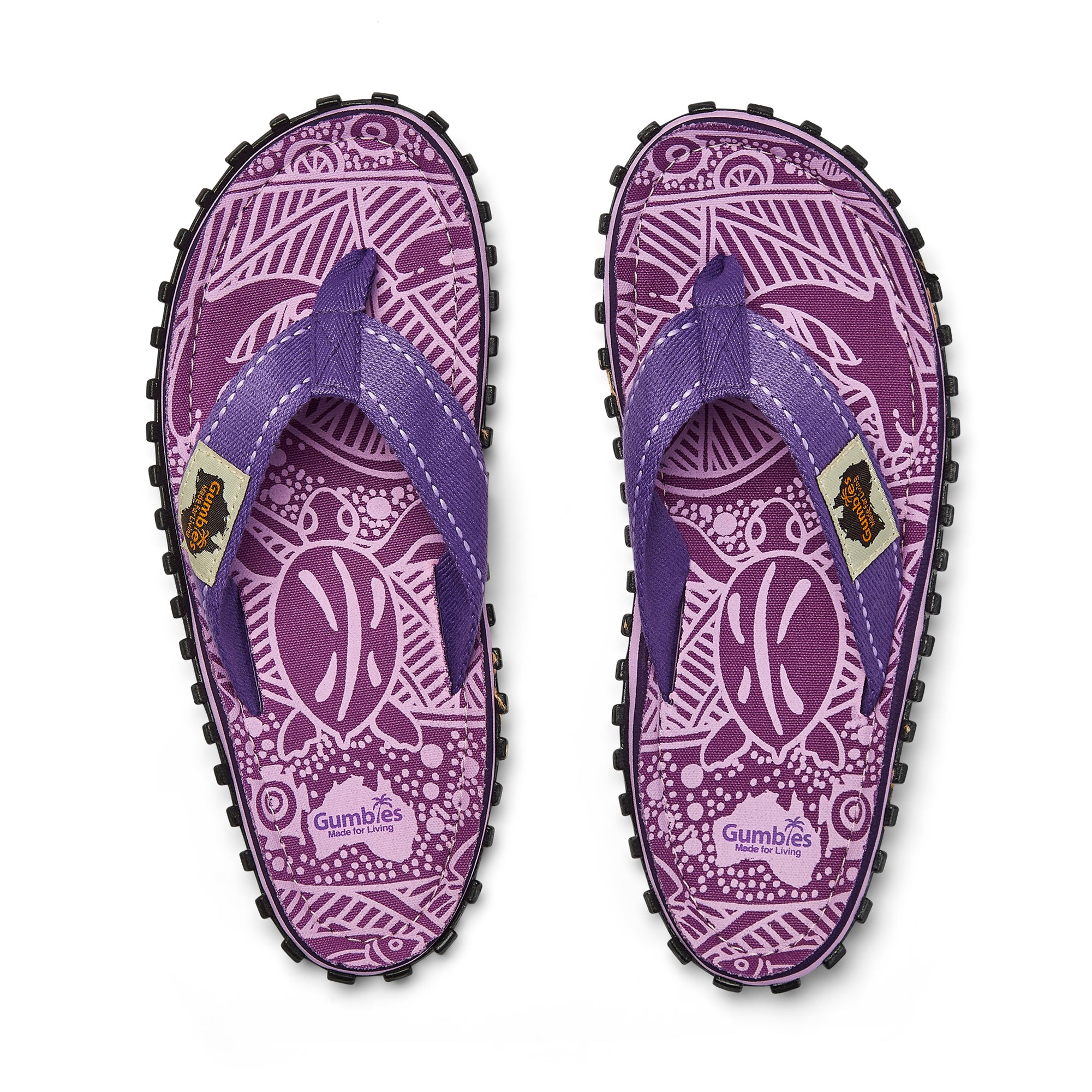 Islander Thongs - Women's - Purple Signature