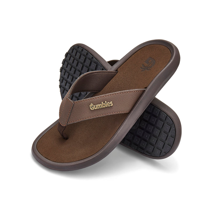 Noosa Thongs - Men's - Brown