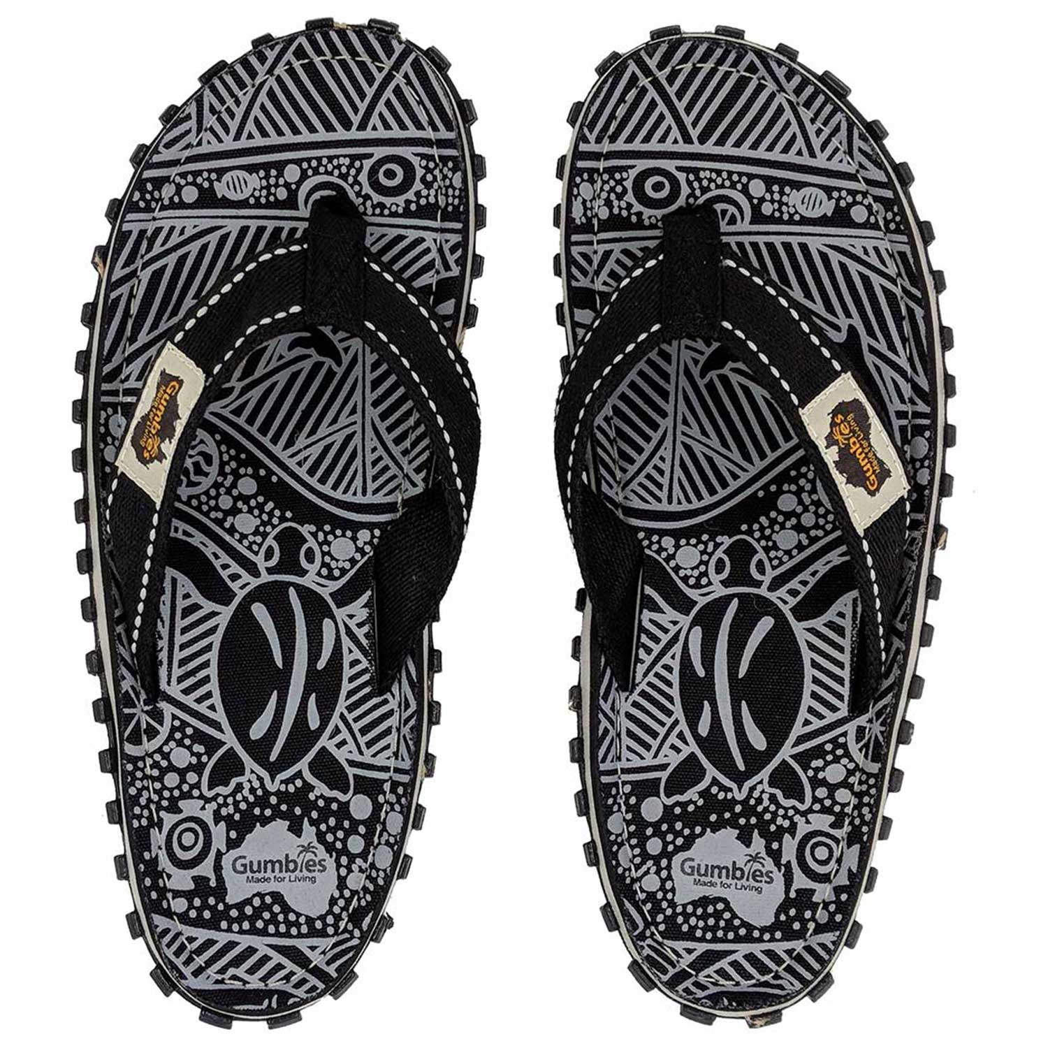 Islander Thongs - Women's - Black Signature