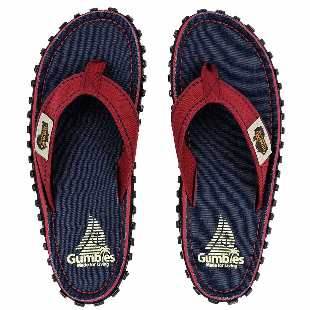 Mens Navy Blue Thongs - Tasman Sea Blue – Thongs Australia