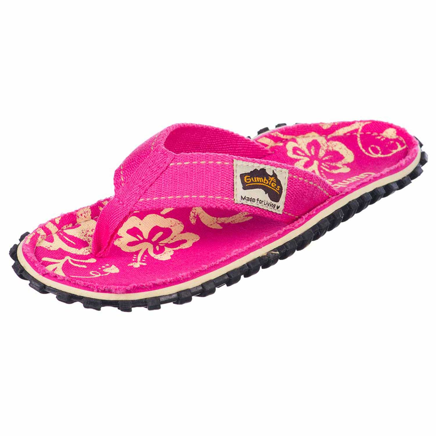 Islander Thongs - Women's - Pink Hibiscus